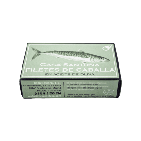 FILETY MAKRELE W OLIWIE Z OLIWEK, 125g