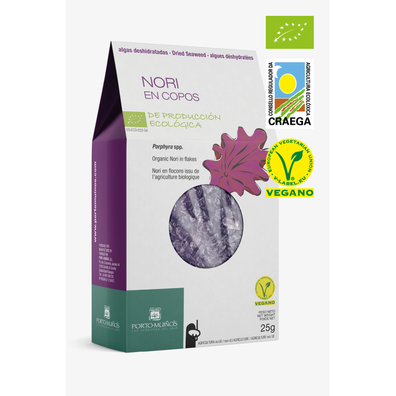 NORI w płatkach wodorosty suszone 25g EKO