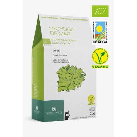 SAŁATA MORSKA wodorosty suszone 25g EKO