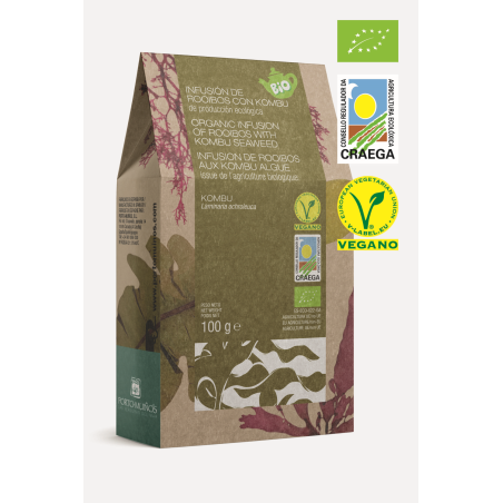 HERBATA Z WODOROSTÓW KOMBU EKO 100g