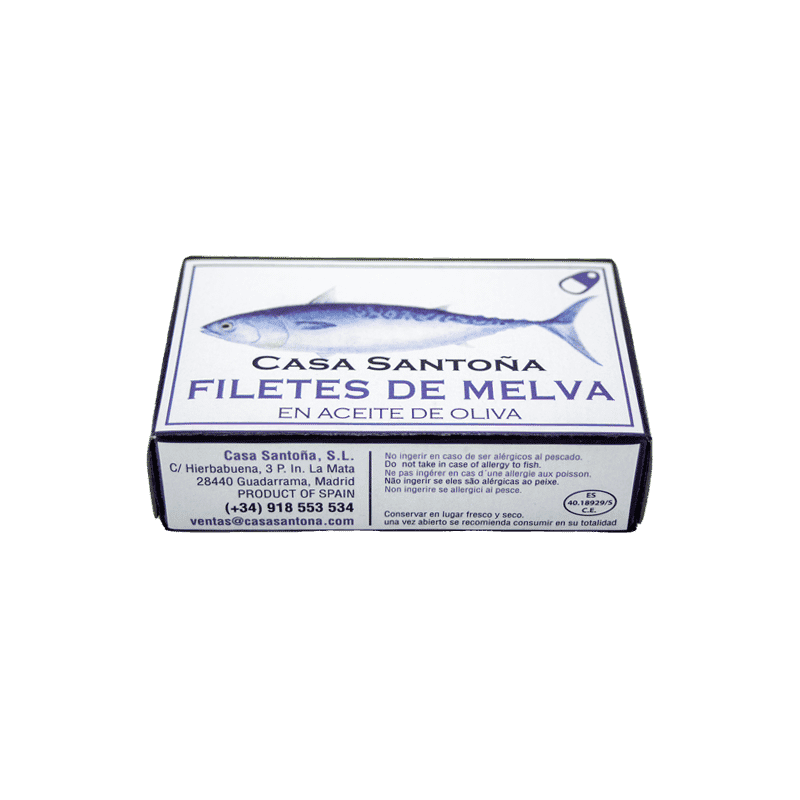 Filety melvy w oliwie z oliwek 115 gr