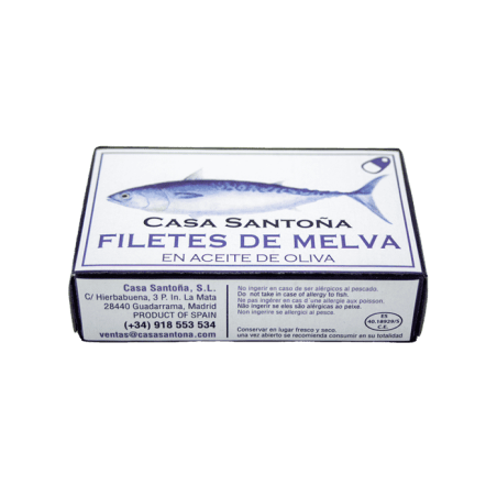 Filety melvy w oliwie z oliwek 115 gr