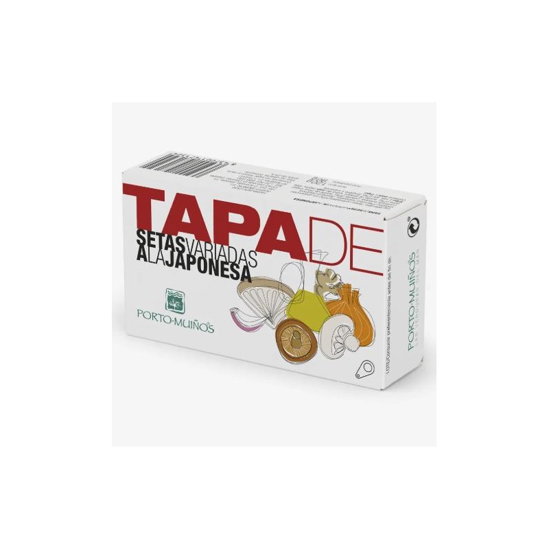 TAPA ze ZRÓŻNICOWANYCH GRZYBÓW JAPOŃSKICH 120g