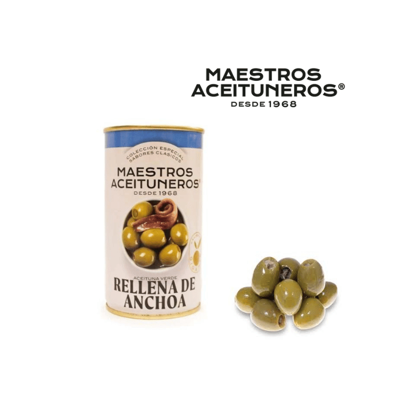 OLIWKI NADZIEWANE ANCHOIS 370 ML M.ACEITUNEROS