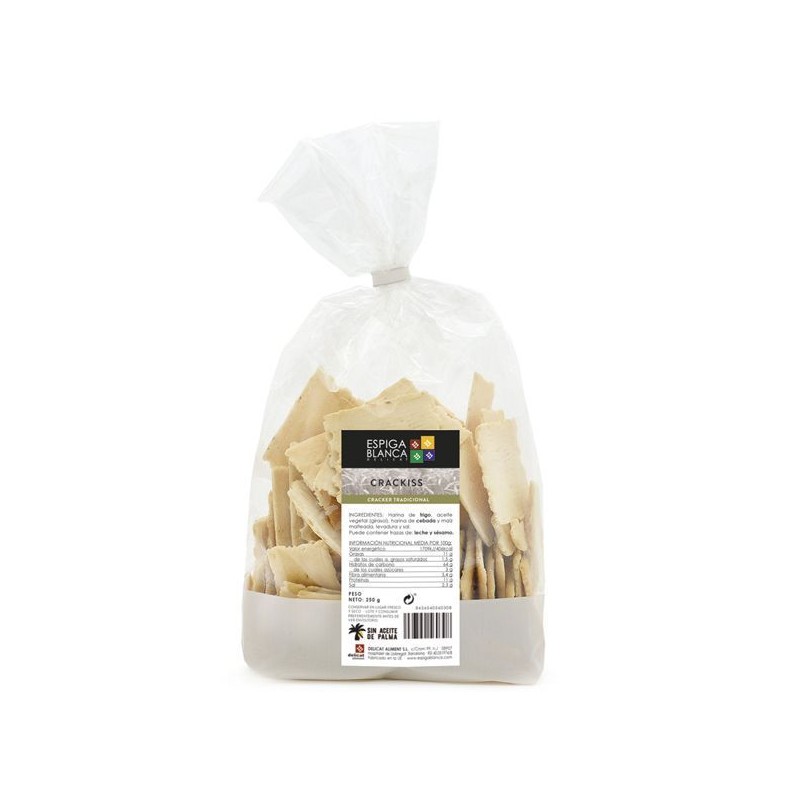 Chrupiące krakersy ESPIGA BLANCA 250 GR