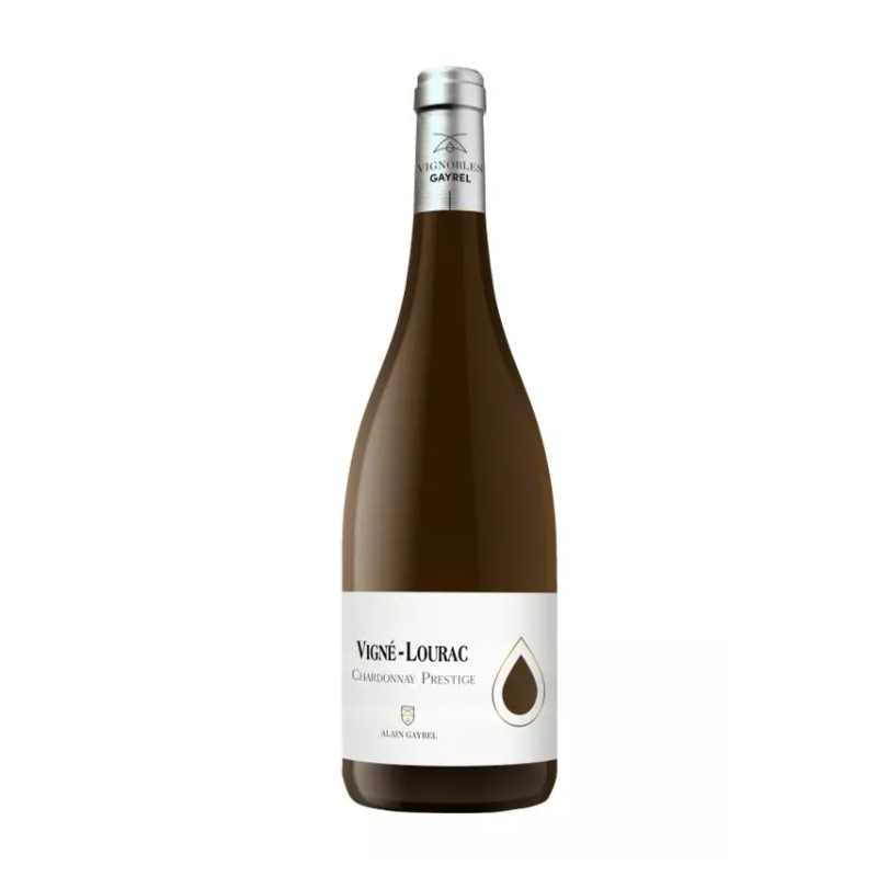 Wino biał. Vigne Lourac Chardonnay Prestige Blanc 2023, IGP 750 ml Francja
