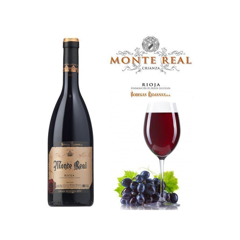 Wino MONTE REAL TINTO GRAN RESERVA 750 ml