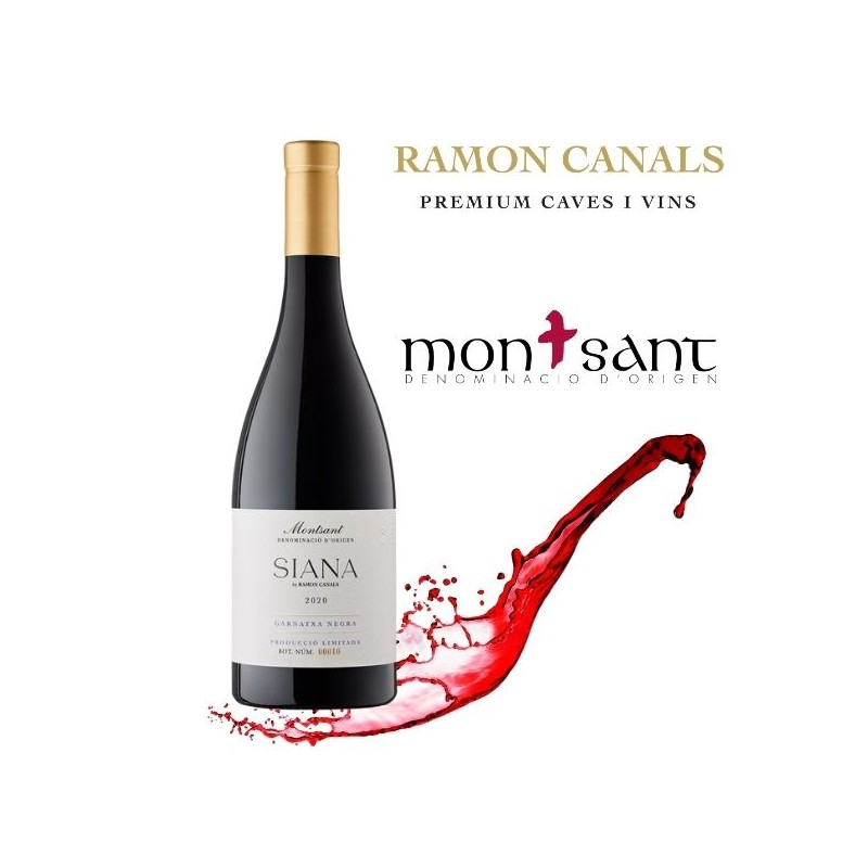 Wino RAMON CANALS SIANA GARNATXA TINTO 750 ml
