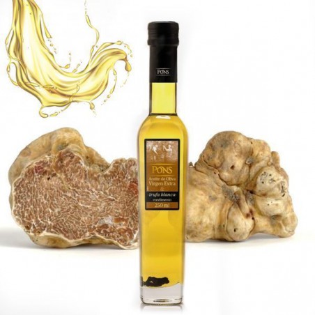 OLIWA Z OLIWEK Z PIERWSZEGO TŁOCZENIA  Z BIAŁĄ TRUFLĄ 250 ML
