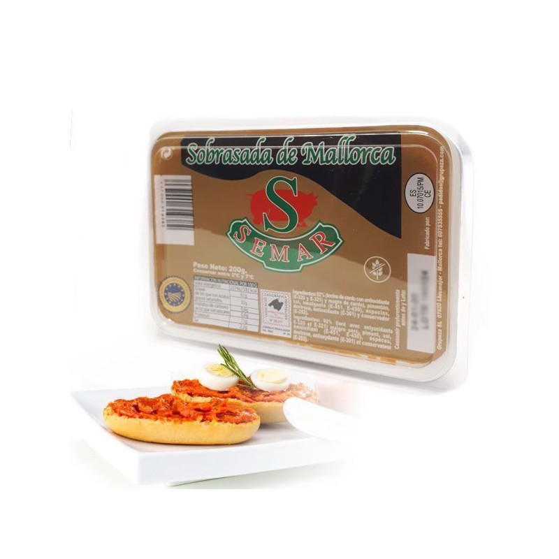 Sobrasada łagodna de Mallorca SEMAR 200g